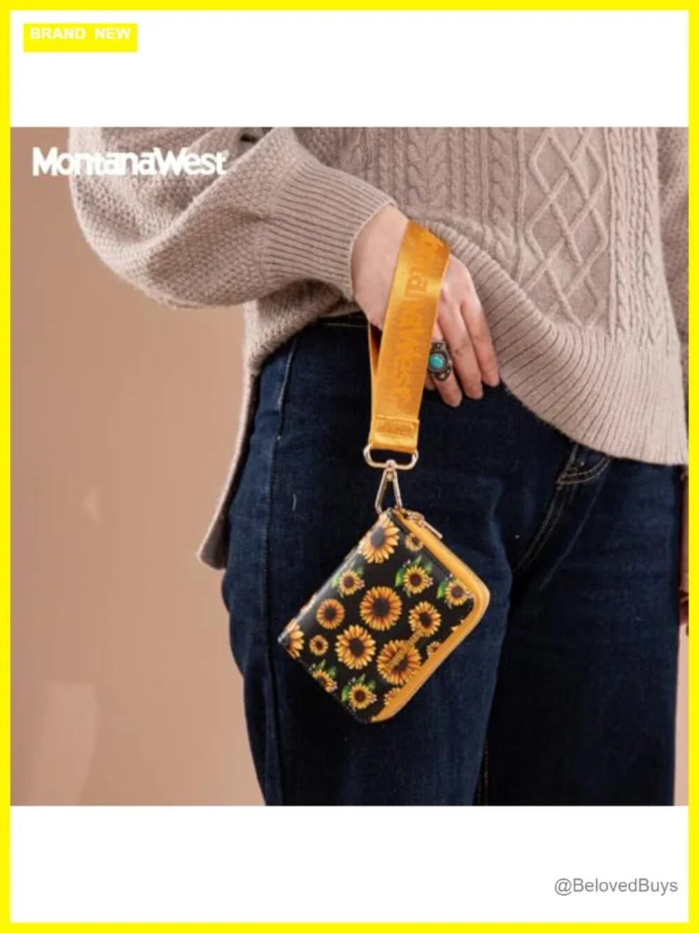 Small Faux Leather Wristlet Wallet RFID Blocking Women Travel